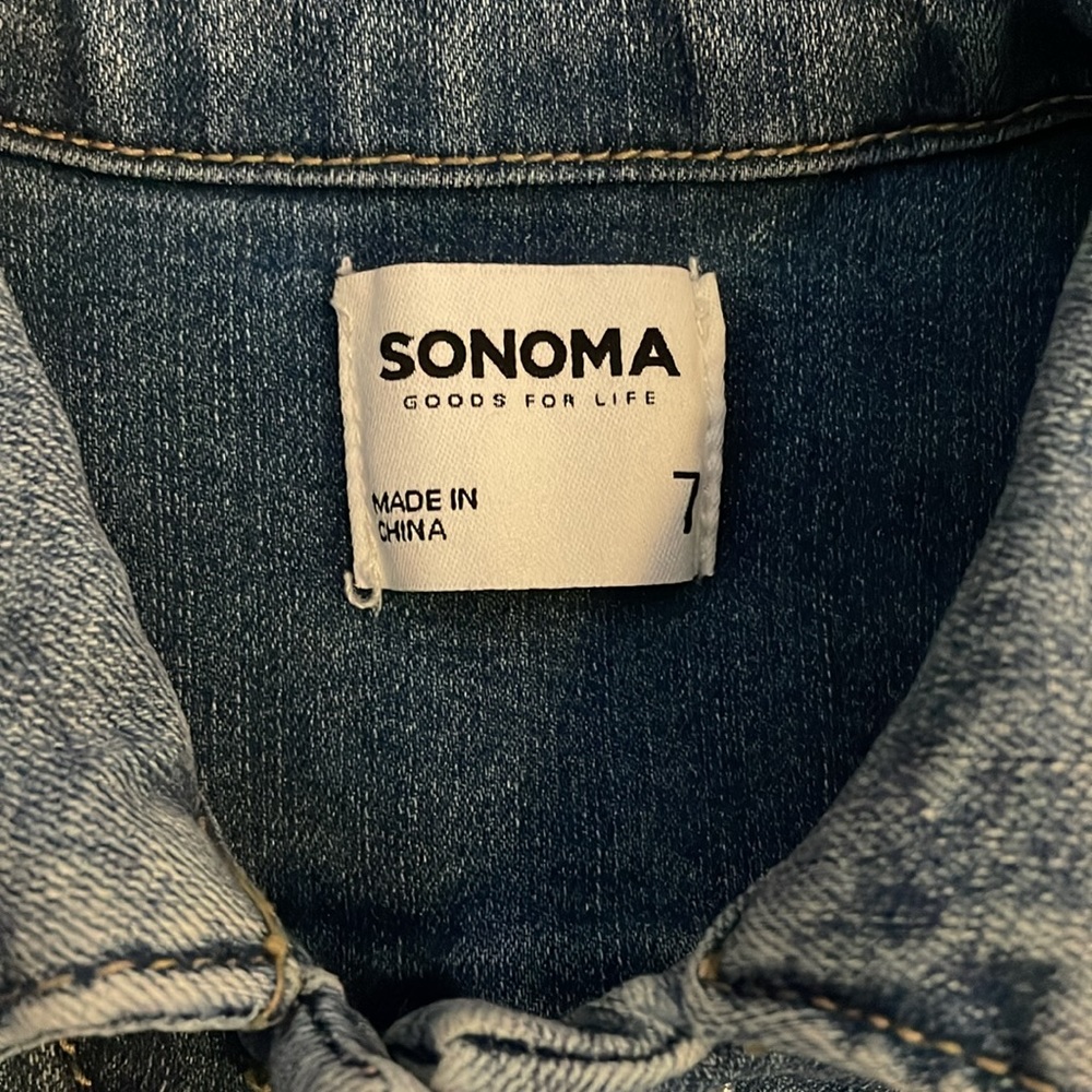 Girls Jean Jacket - Picture 2 of 3